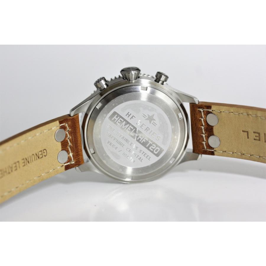 HEMEL ヘメル 70'sアビエーション 2つ目のクォーツ・クロノグラフ