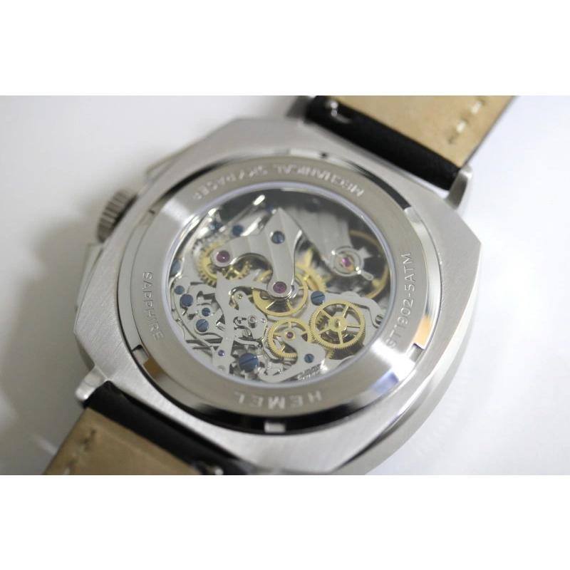 HEMEL ヘメル HF37 Sky Racer 手巻きクロノグラフ腕時計 パイロット