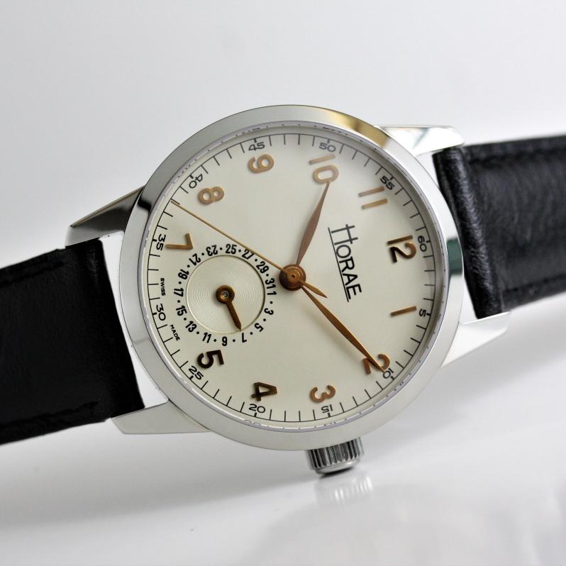 スイス製 HORAE ホライ Pascal パスカル 自動巻き腕時計 ETA Cal