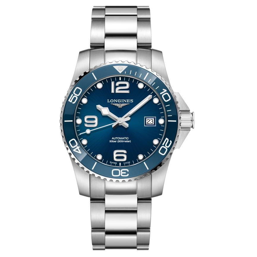 スイス製longines ロンジン ハイドロコンクエスト自動巻き腕時計 ブルー L37814966 加坪屋 通販 Yahoo ショッピング