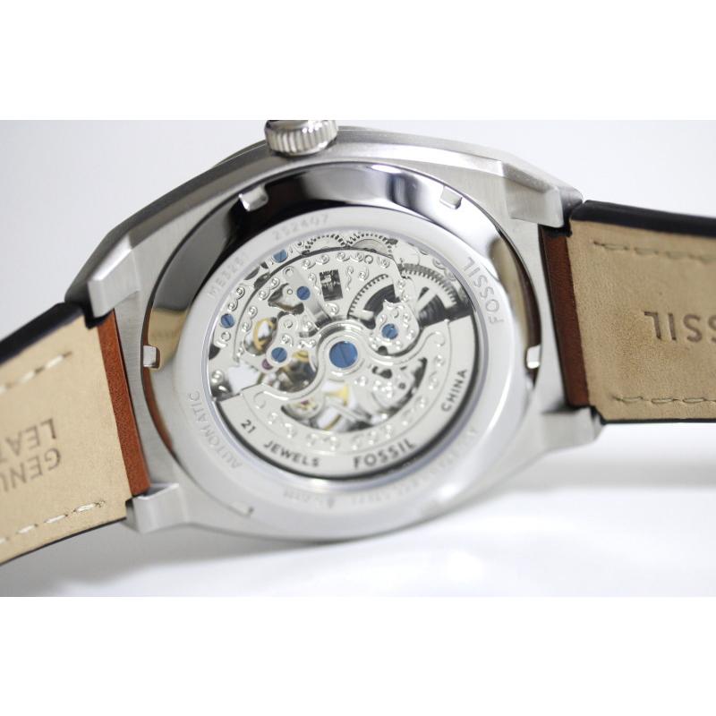 FOSSIL フォッシル Everett スケルトン仕様の自動巻き腕時計 FOSSIL フォッシル Everett スケルトン仕様の自動巻き腕時計