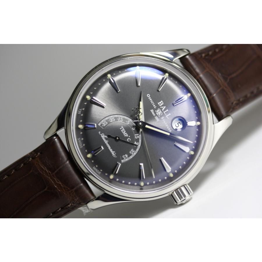 Ball Watch ボール ウォッチ トレインマスターケルビン温度計付き付き自動巻き腕時計 並行輸入品 マイクロガスライト Trainmaster Kelvin Nt38d Ll1j Gyc 加坪屋 通販 Yahoo ショッピング