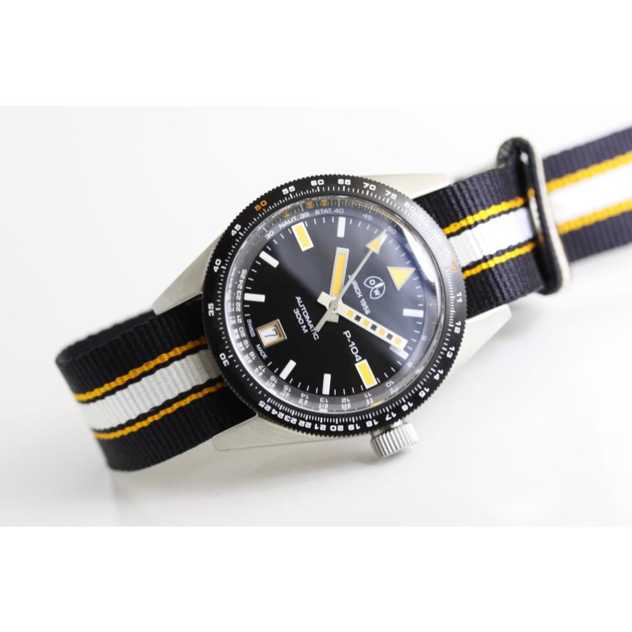 スイス製 Ollech&Wajs 300m防水スキンダイバー 自動巻き腕時計 スイス製 Ollech&Wajs 300m防水スキンダイバー 自動巻き腕時計