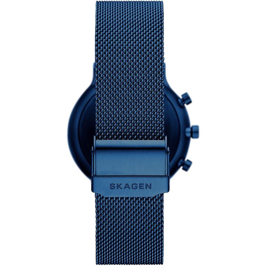 SKAGEN スカーゲン ANCHER ブルーIP仕上げ クォーツ・クロノグラフ 