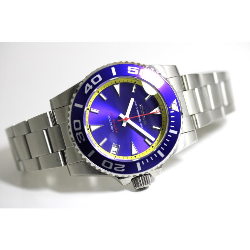 ZEEDA ジーダ JET SHARK ジェットシャーク 40mm 自動巻き腕時計 男性用