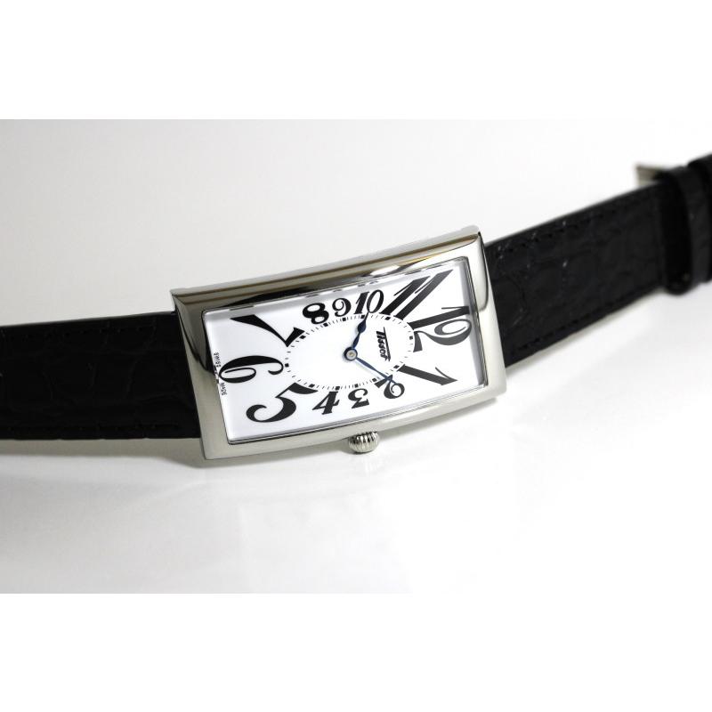 TISSOT（ティソ）ヘリテージ バナナ ウォッチ【✨美品✨】黒 エレガンスを極めた「バナナ・ウォッチ」日本限定モデル登場