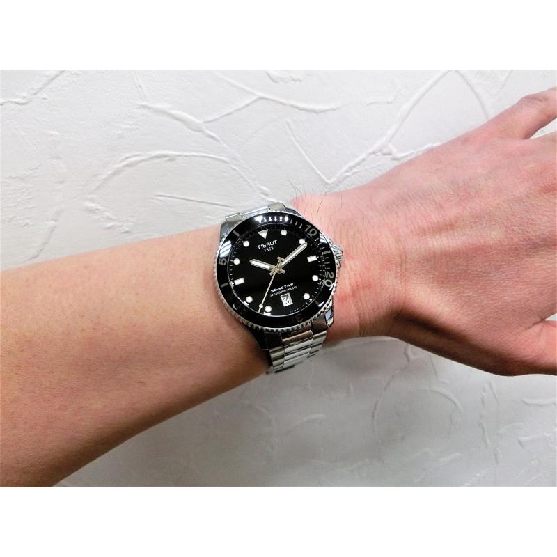 Tissot ティソ Seastar 1000 シースター クォーツ腕時計 スイス
