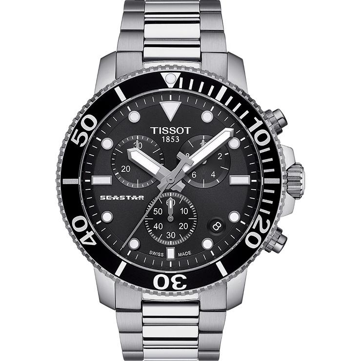 TISSOT（ティソ） Seastar 1000 シースター クォーツ・クロノグラフ 
