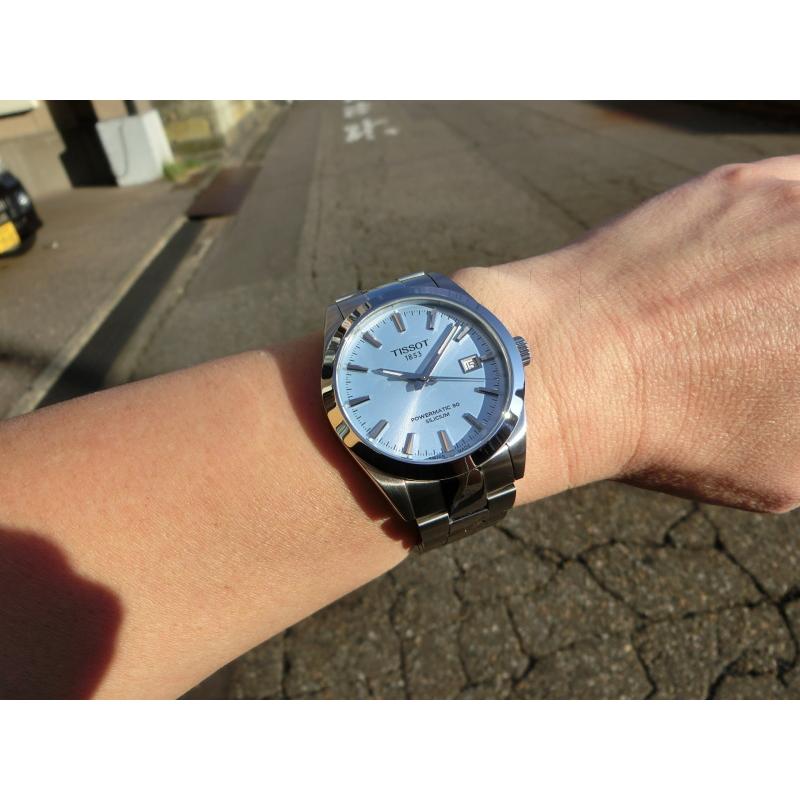 TISSOT Tissot ティソ ジェントルマン アイスブルー パワー TISSOT Tissot ティソ ジェントルマン アイスブルー パワー