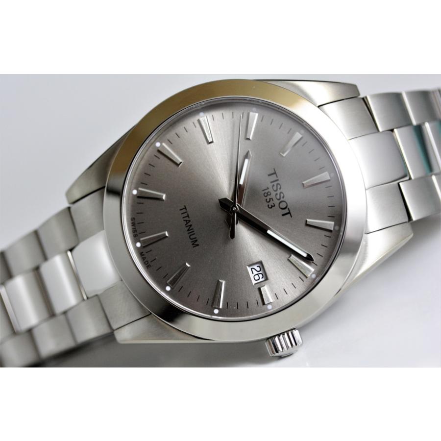 TISSOT（ティソ） ジェントルマン クォーツ グレー腕時計 正規代理店