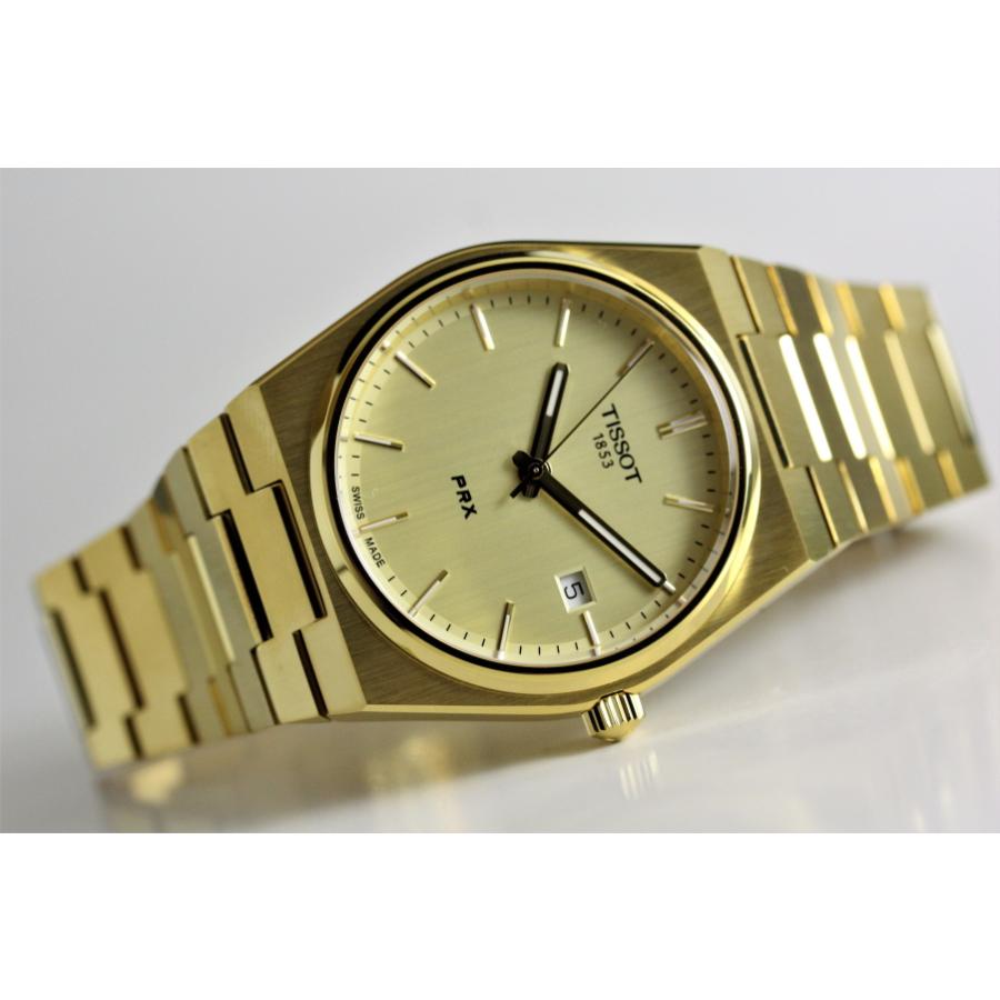 TISSOT Tissot ティソ PRX ピーアールエックス ゴールド TISSOT Tissot ティソ PRX ピーアールエックス ゴールド