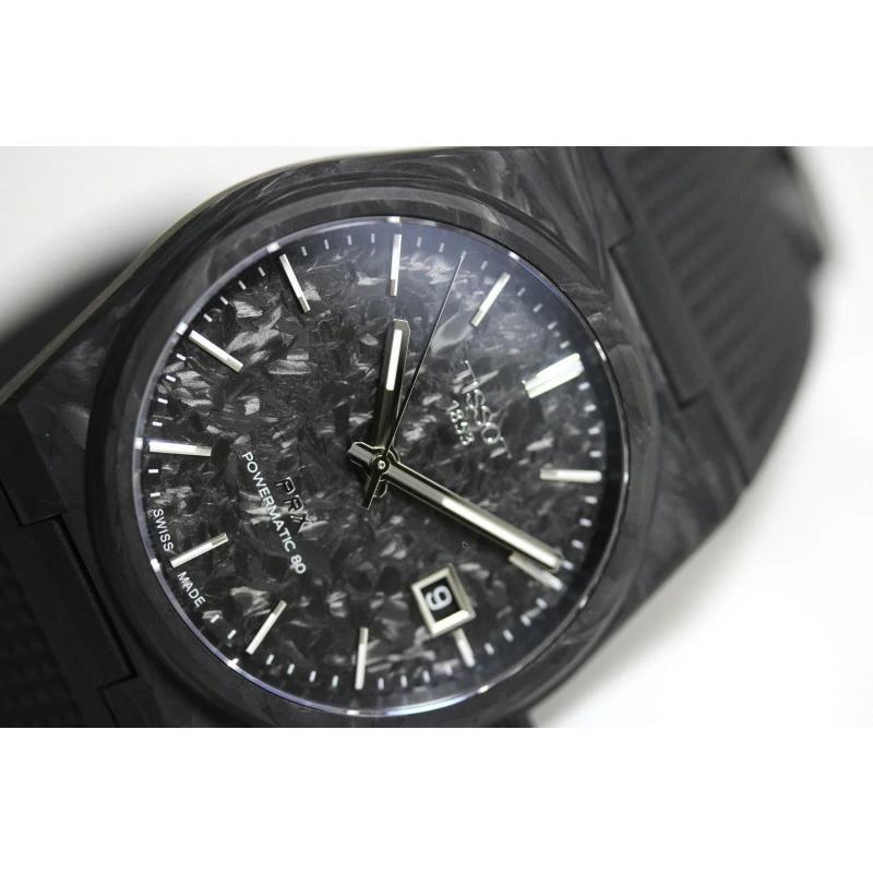 TISSOT（ティソ） PRX Automatic ピーアールエックス カーボン自動巻き