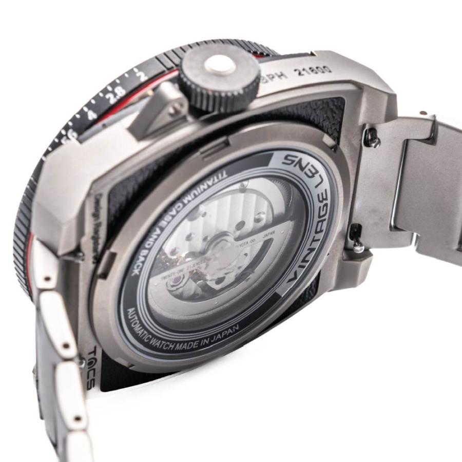 TACS タックス AVL Titanium Automatic Vintage Lens 自動巻き腕時計 メンズウォッチ チタン カメラレンズデザイン 機械式腕時計 正規品の画像