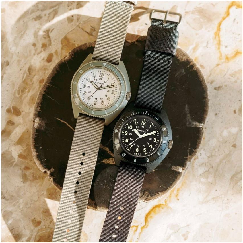 ELGIN アメリカ軍採用 BENRUS ベンラス TYPE3 タイプ3 クォーツ腕時計 
