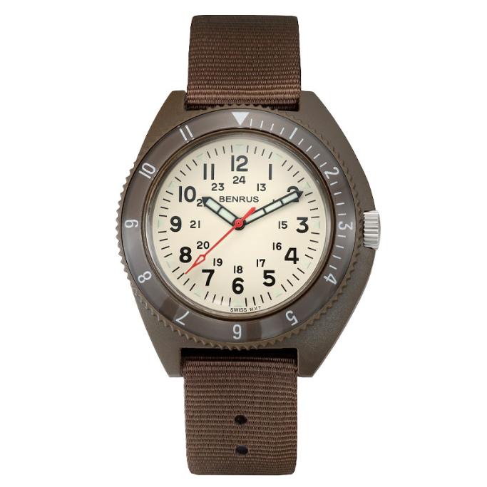 ELGIN アメリカ軍採用 BENRUS ベンラス TYPE3 タイプ3 クォーツ腕時計 