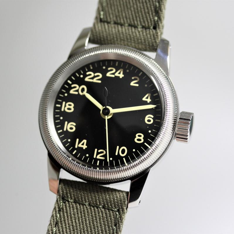 お気にいる ELGIN アメリカ陸軍航空隊モデルを復刻！M.R.M.W.ミリタリー 時計