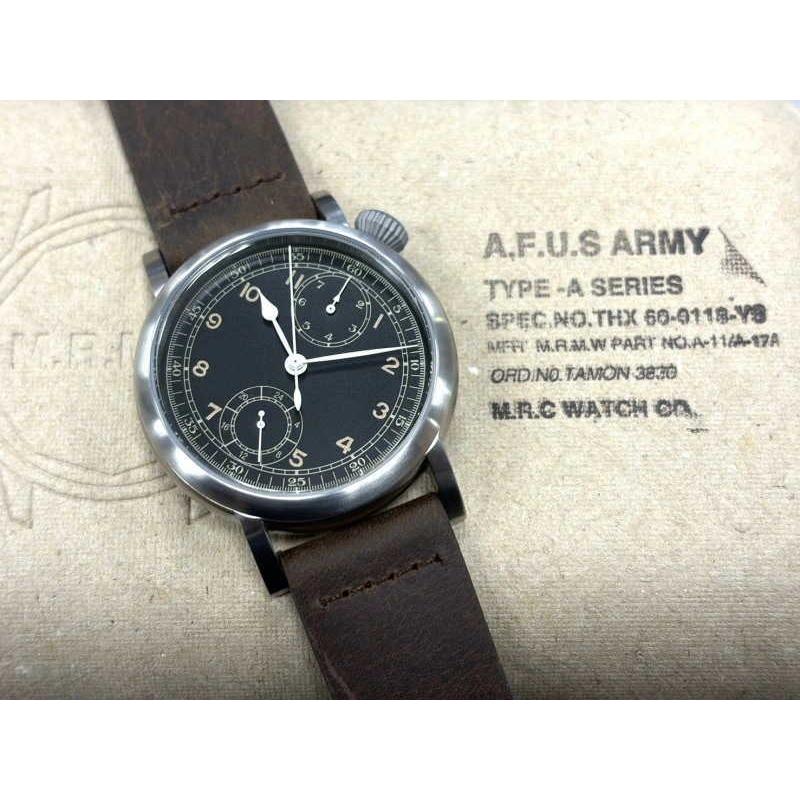 復刻ミリタリーウォッチ TYPE A-7Aviation Hack Watch モントルロロイ