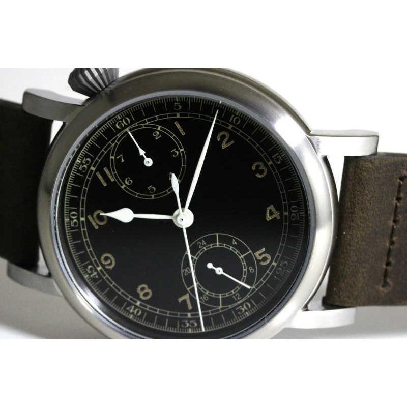 復刻ミリタリーウォッチ TYPE A-7Aviation Hack Watch モントルロロイ