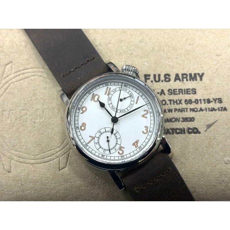 復刻ミリタリーウォッチ TYPE A-7Aviation Hack Watch モントルロロイ