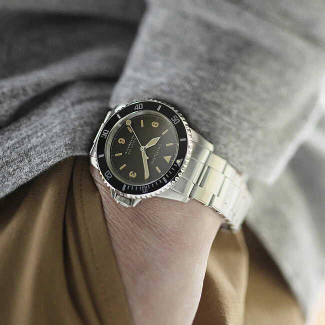 【新品】OUTLINE BLACK DIVER　アウトライン・ブラックダイバー OUTLINE アウトライン ブラックダイバー 369タイプ 自動巻き