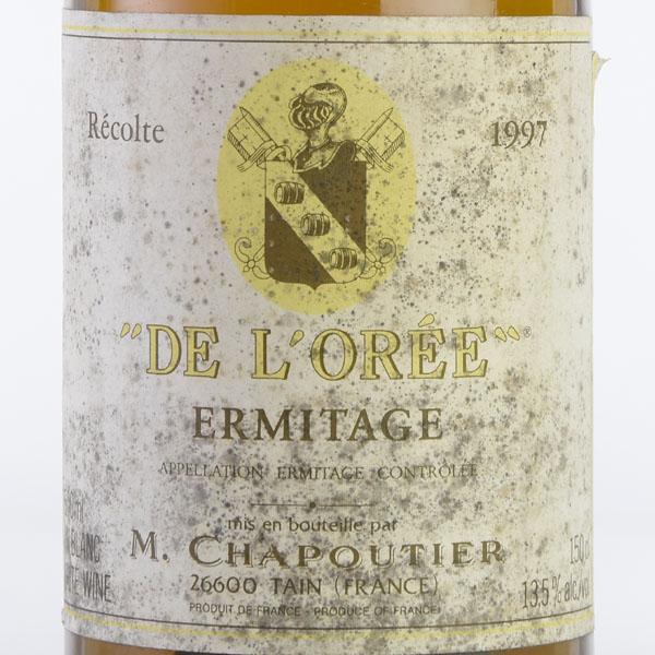 シャプティエ エルミタージュ ブラン ド ロレ セレクション パーセレール 1997 マグナム 1500ml ラベル不良 Chapoutier フランス ローヌ 白ワイン シャプティエ エルミタージュ ブラン
