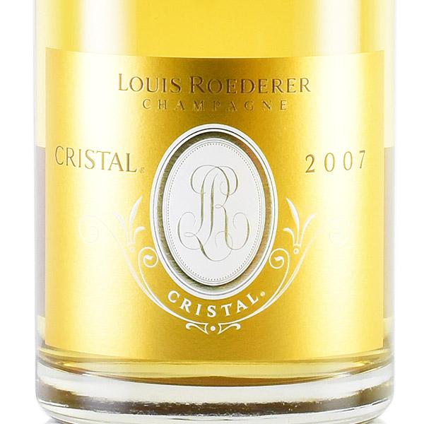 ルイ ロデレール クリスタル 2007 ジェロボアム 3000ml 木箱入り 正規