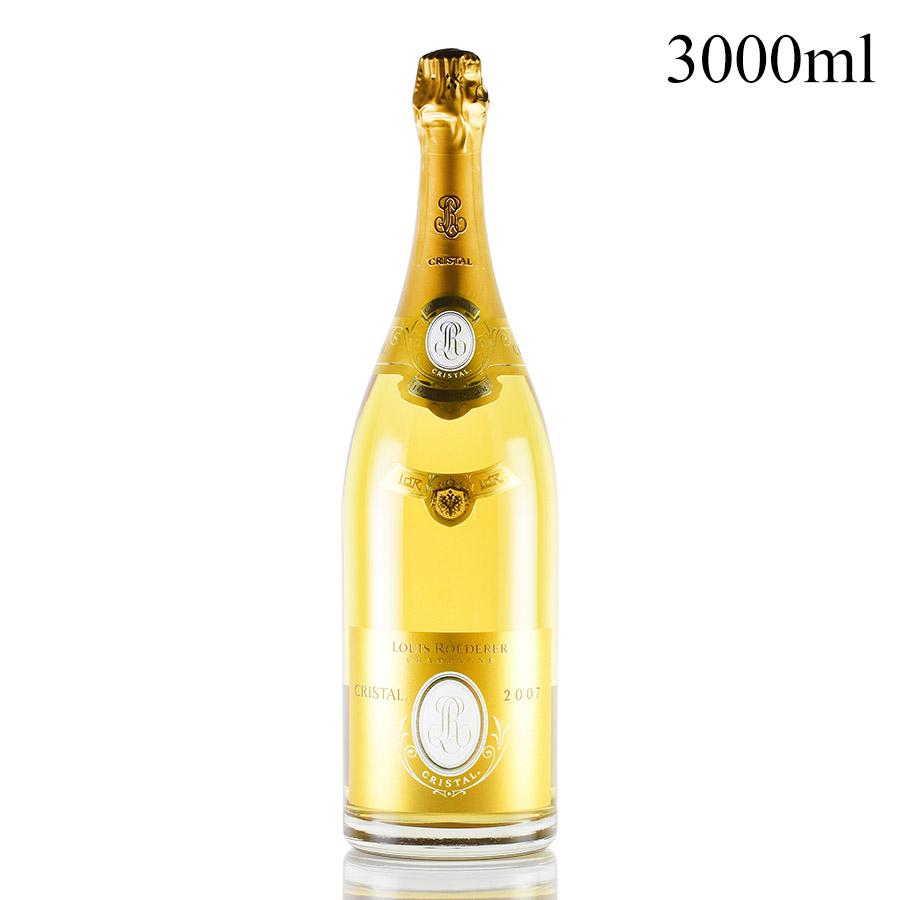 ルイ ロデレール クリスタル 2007 ジェロボアム 3000ml 木箱入り 正規