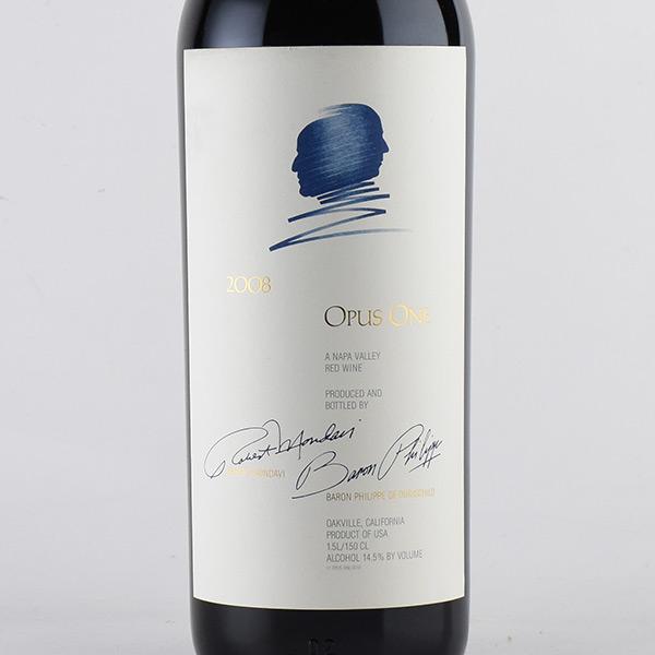 【極美品】 オーパス ワン 2008 マグナム 1500ml オーパスワン オーパス・ワン Opus One アメリカ カリフォルニア 赤ワイン 【CEG2108193207】(74888円)