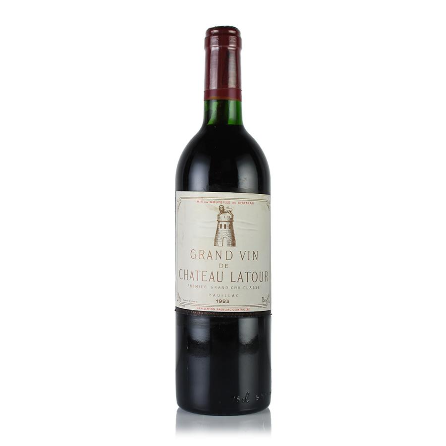 シャトー ラトゥール 1983 Chateau Latour フランス ボルドー 赤ワイン  