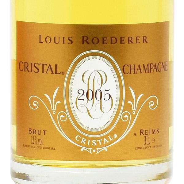 ルイ ロデレール クリスタル 2005 ジェロボアム 3000ml 木箱入り ...
