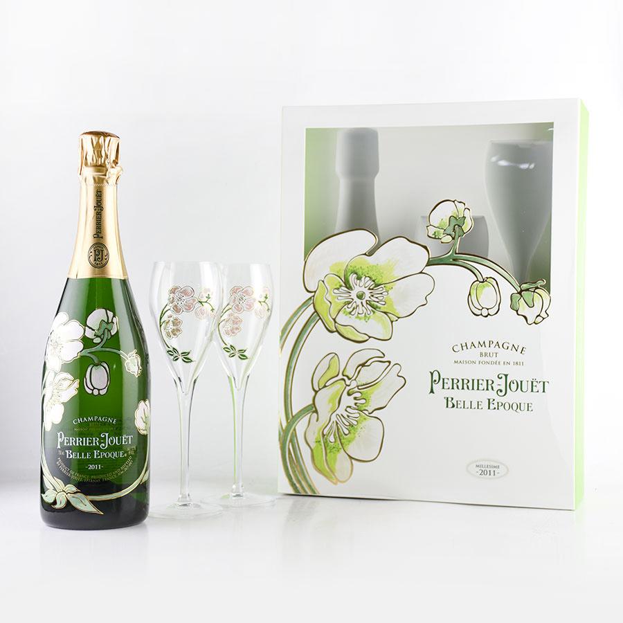 ペリエ ジュエ ベル エポック グラス2脚セット 2011 ペリエジュエ ベルエポック Perrier Jouet Belle Epoque Glass Set フランス シャンパン