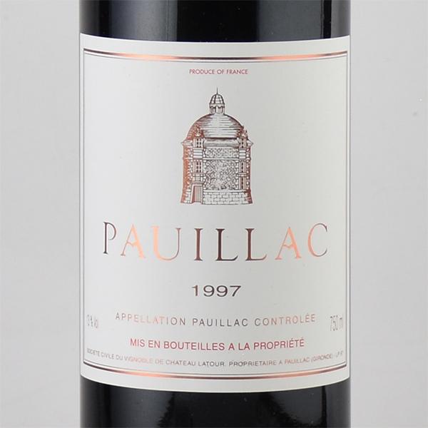 ポイヤック ド ラトゥール 1997 シャトー Chateau Latour Pauillac de