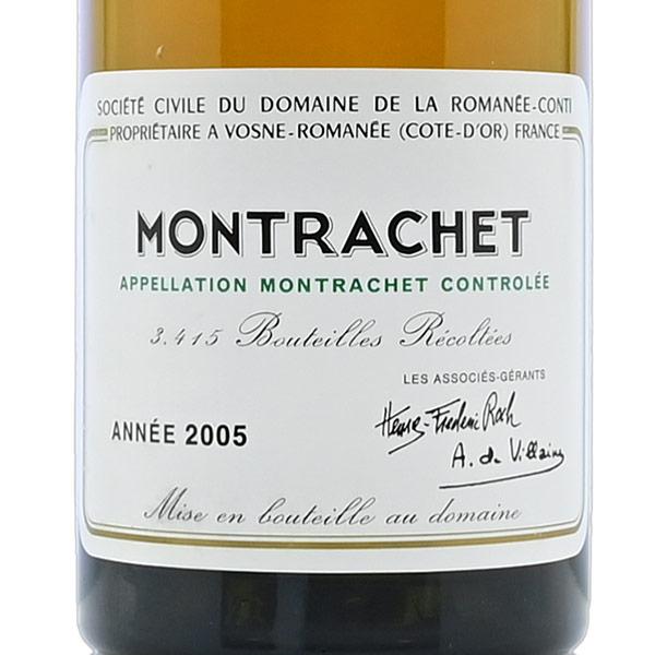 ロマネコンティ モンラッシェ 2005 ラベル不良 ドメーヌ ド ラ ロマネ コンティ DRC Montrachet フランス ブルゴーニュ 白ワイン_1
