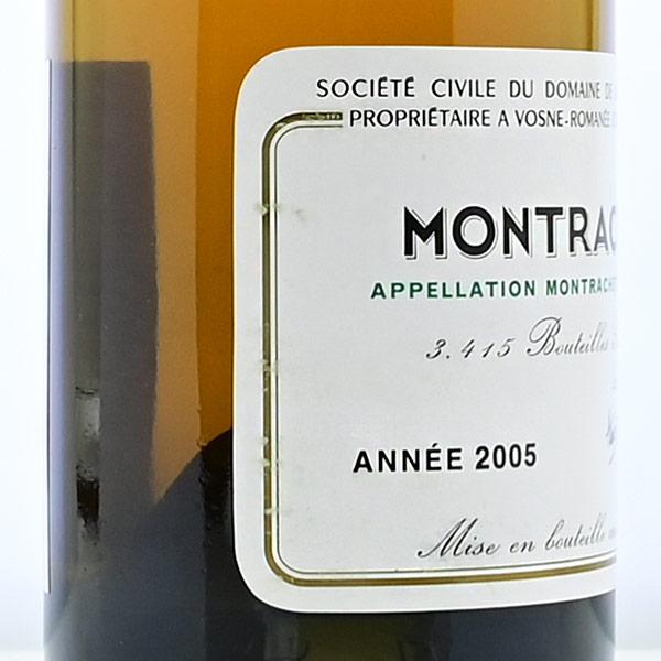 ロマネコンティ モンラッシェ 2005 ラベル不良 ドメーヌ ド ラ ロマネ コンティ DRC Montrachet フランス ブルゴーニュ 白ワイン_2