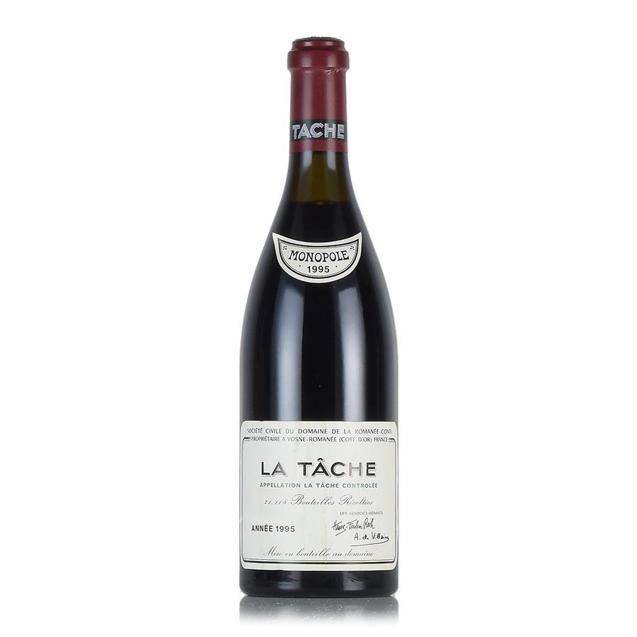 ワイン LA TACHE 95 ロマネコンティ ラ ターシュ 1995 ラベル不良 ドメーヌ ド