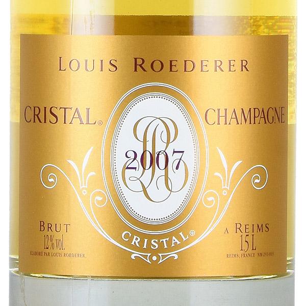 ルイ ロデレール クリスタル 2007 マグナム 1500ml ルイロデレール