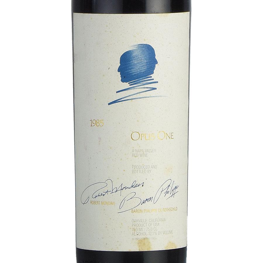 オーパス ワン 1985 ラベル不良 オーパスワン オーパス・ワン Opus One