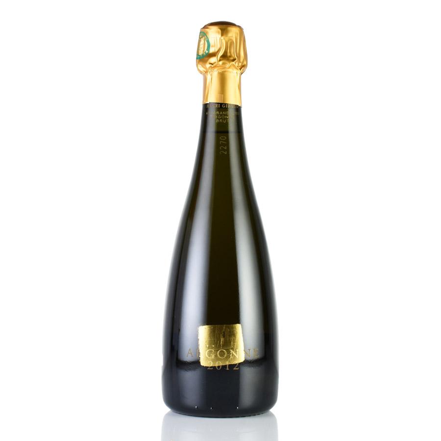 Henri Giraud Argonne 2012　アンリ　ジロー アンリ ジロー アルゴンヌ 2012 ボトルプリント不良