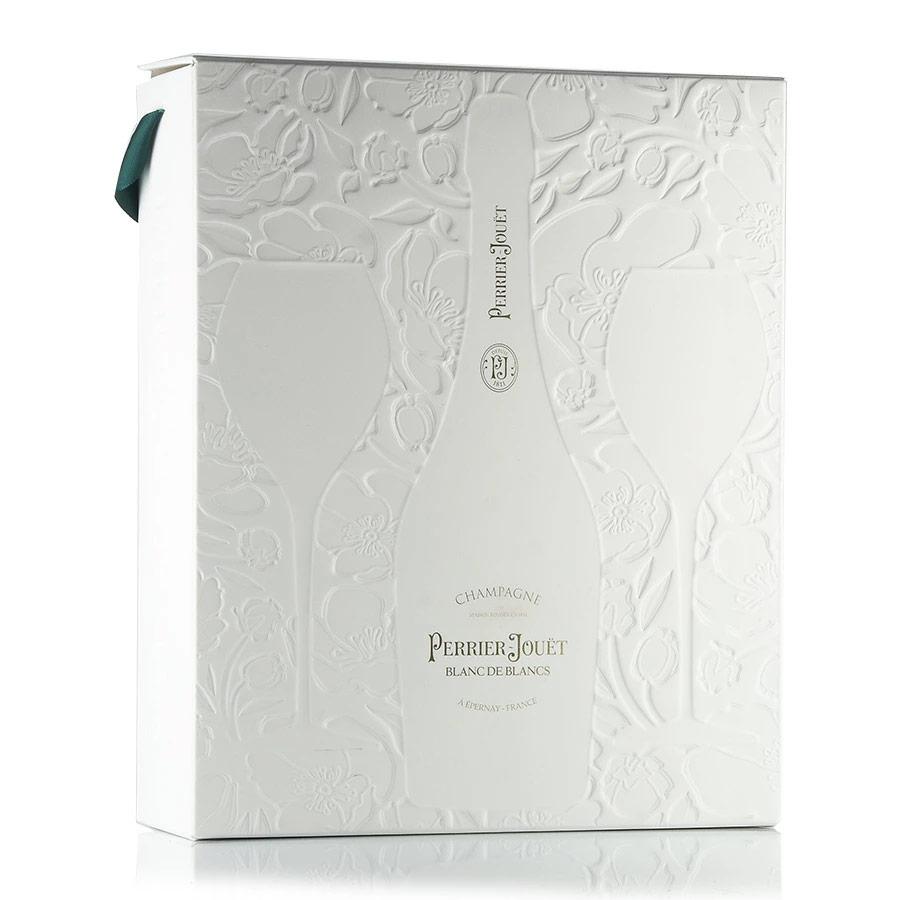 ペリエ・ジュエ・ブラン・ド・ブラン 750ml　シャンパングラス1個付 正規品] ペリエ ジュエ ブラン・ド・ブラン NV 特製グラスセット 750ml