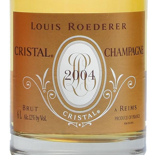ルイ ロデレール クリスタル 2004 マチュザレム 6000ml 木箱入り 