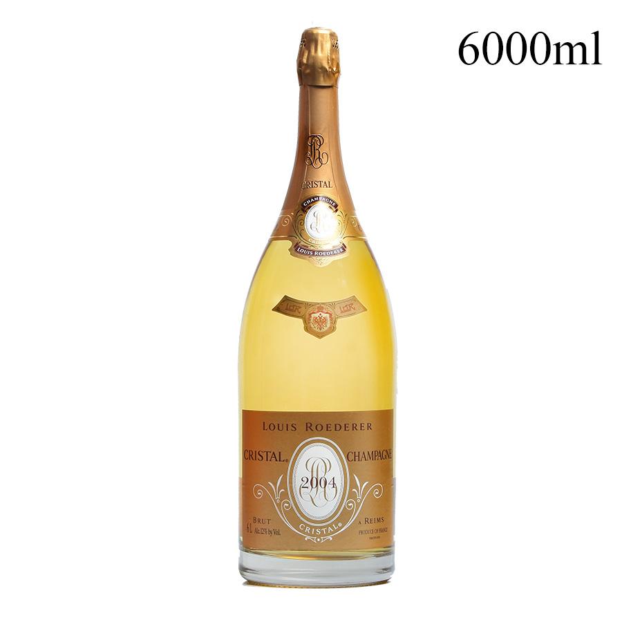 ルイ ロデレール クリスタル 2004 マチュザレム 6000ml 木箱入り 