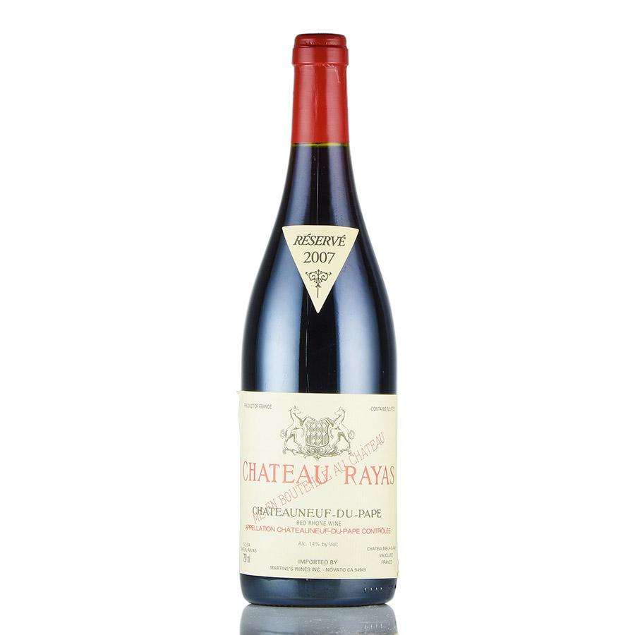 シャトー ラヤス シャトーヌフ デュ パプ ルージュ 2007 Chateau Rayas