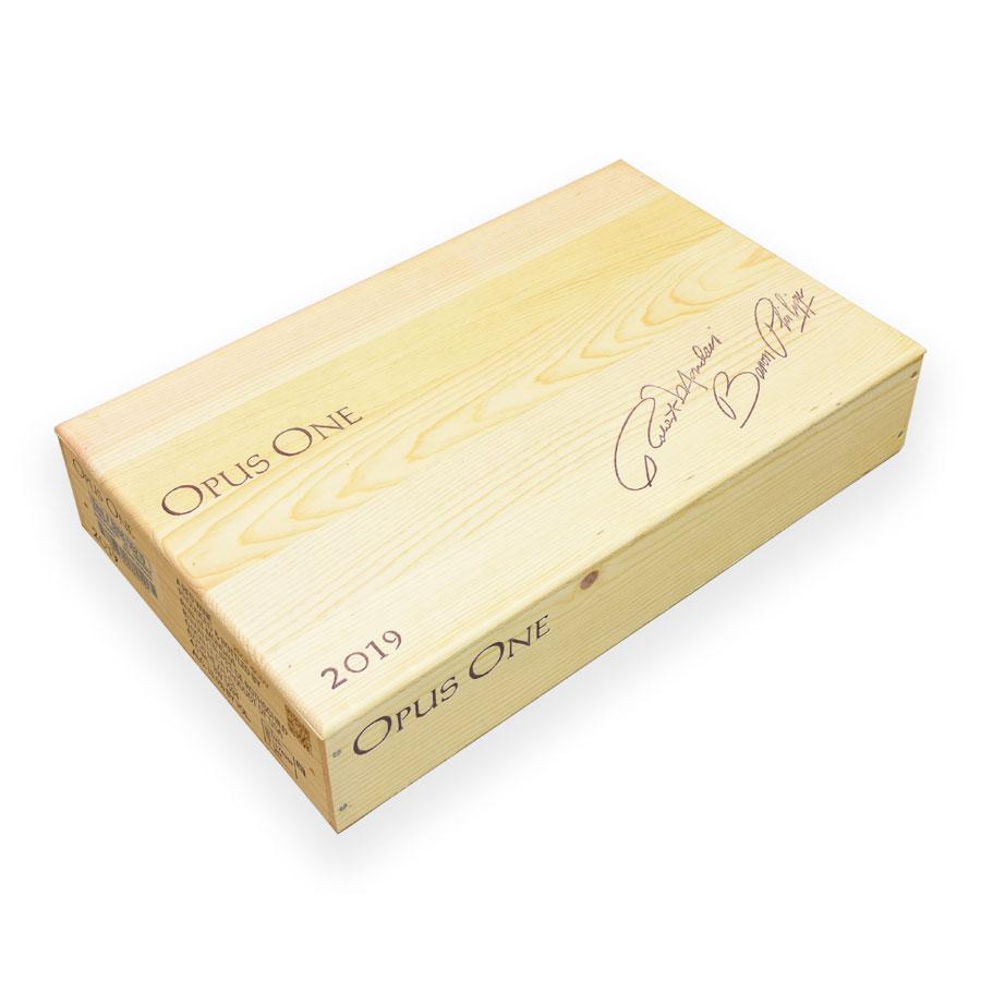 【木箱付】オーパスワン 2019正規品 未開封 ENOTECA オーパス ワン 2019 1ケース 6本 オリジナル木箱入り オーパスワン