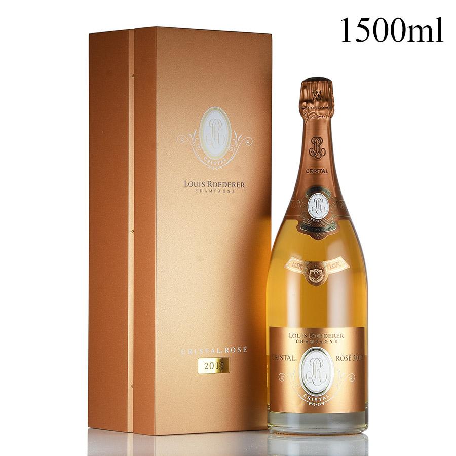 新品未開封　ルイ　ロデレール　クリスタル　マグナム　2012 ルイ ロデレール クリスタル ロゼ 2012 マグナム 1500ml ギフト