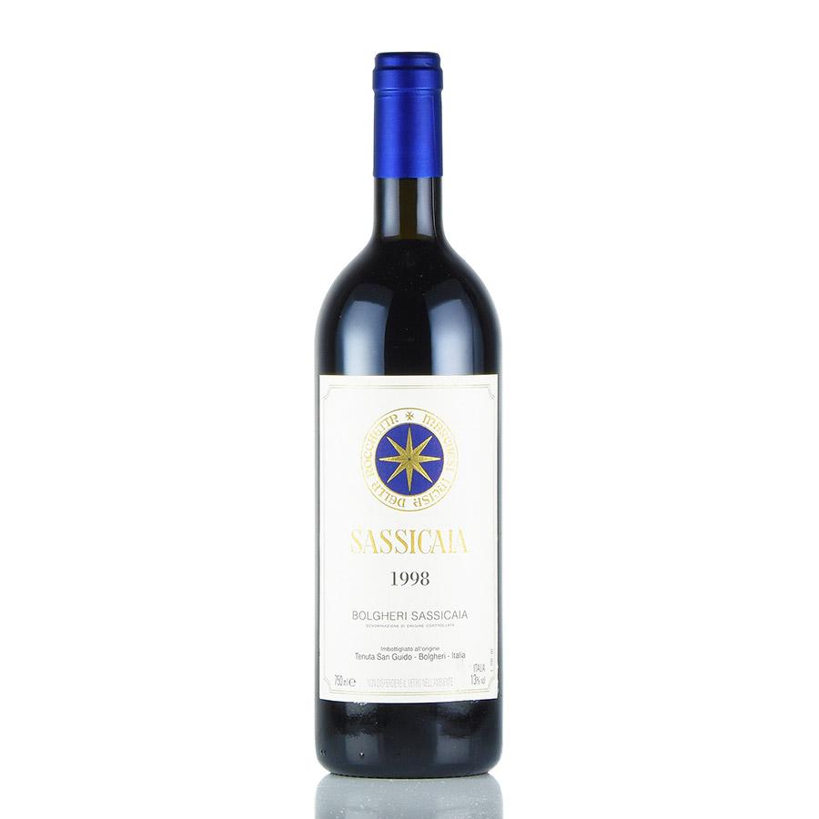 サッシカイア 1998 Sassicaia サッシカイア 1998 Tenuta San Guido Sassicaia イタリア 赤ワイン