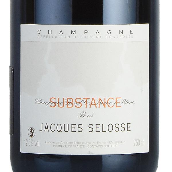 ジャック セロス シュブスタンス NV ジャックセロス Jacques Selosse Substance フランス シャンパン シャンパーニュ 新入荷｜katsuda｜02