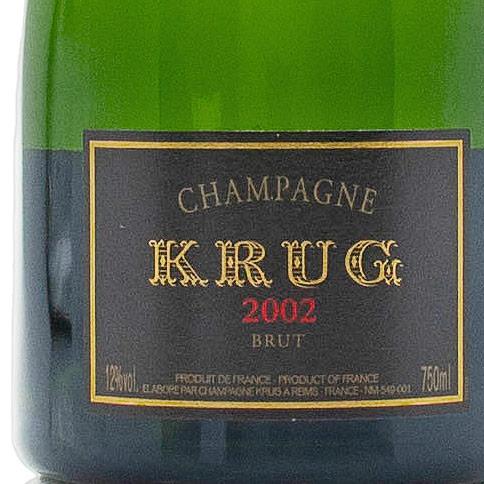 クリュッグ ヴィンテージ 2002 Krug Vintage フランス シャンパン
