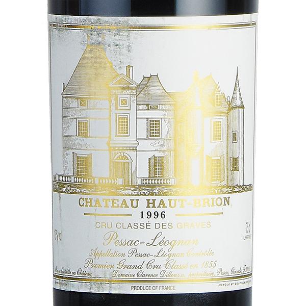 シャトー オー ブリオン 1996 ラベル不良 オーブリオン Chateau Haut