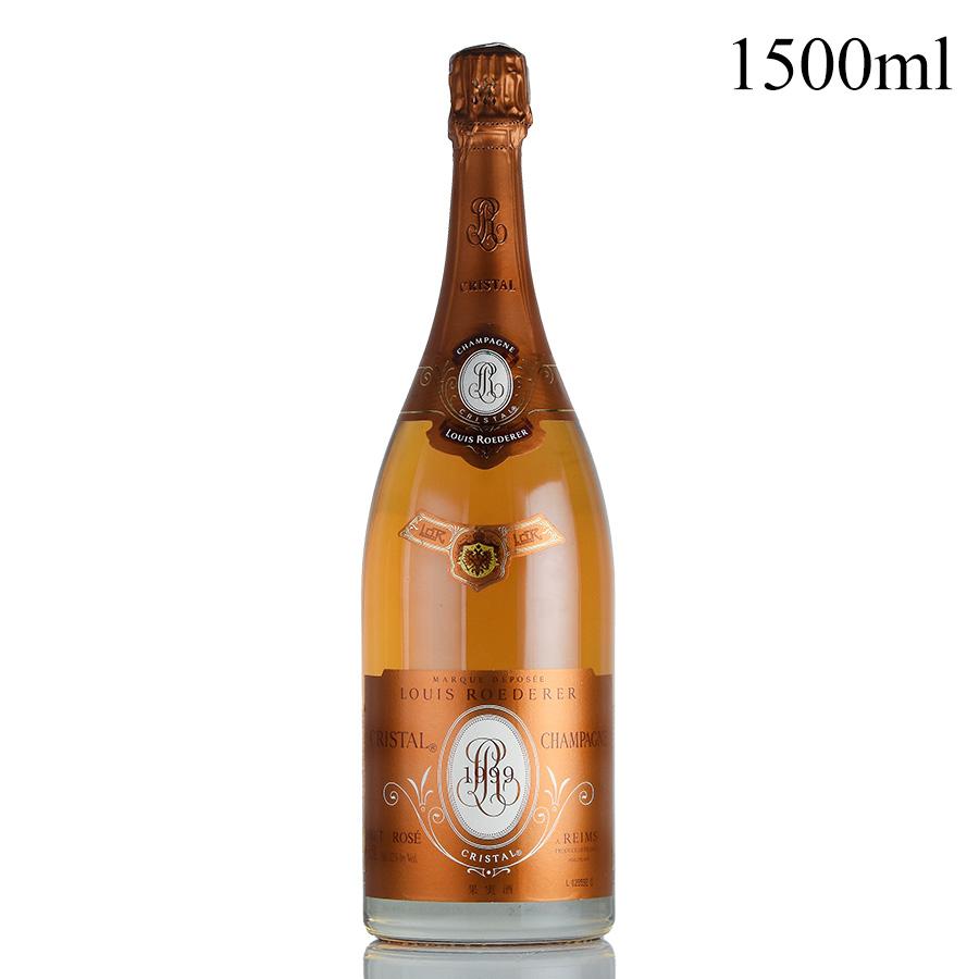 ルイ ロデレール クリスタル ロゼ 1999 マグナム 1500ml
