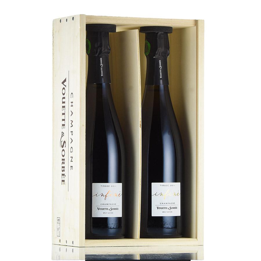 Vouette & Sorbée infinié 2本セット ヴェット エ ソルベ アンフィニ 2本セット ( シャルドネ ピノ ノワール